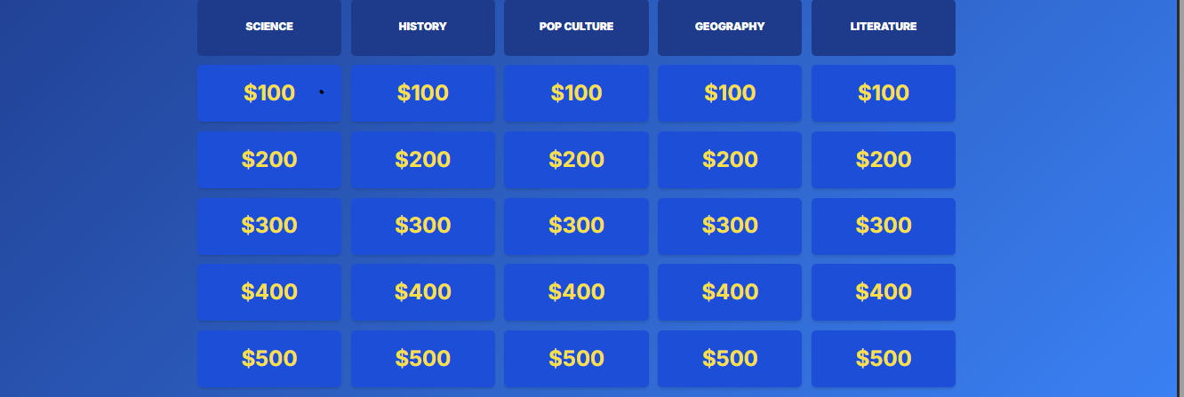 Jeopardy Site